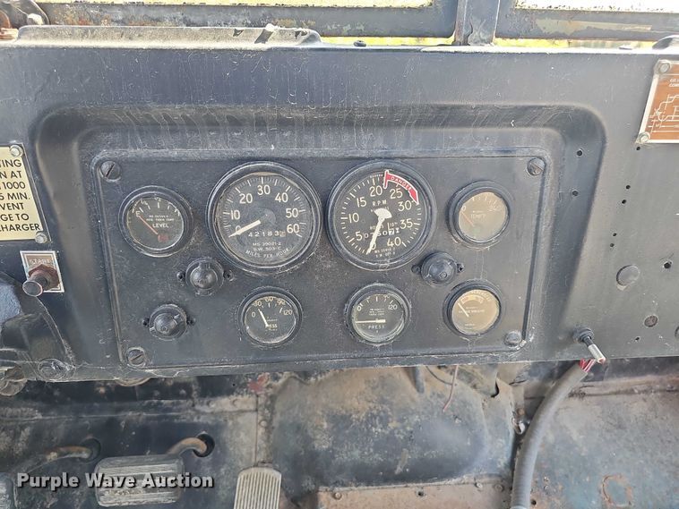 image for item DT6942 1969 AM General M54A1CW0/W flatbed truck