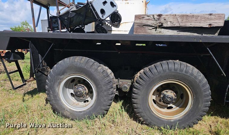 image for item DT6942 1969 AM General M54A1CW0/W flatbed truck