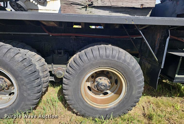 image for item DT6942 1969 AM General M54A1CW0/W flatbed truck