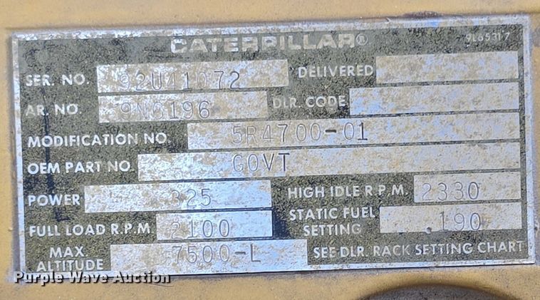 image for item DT6945 1981 Oshkosh WT-2206 snowblower truck