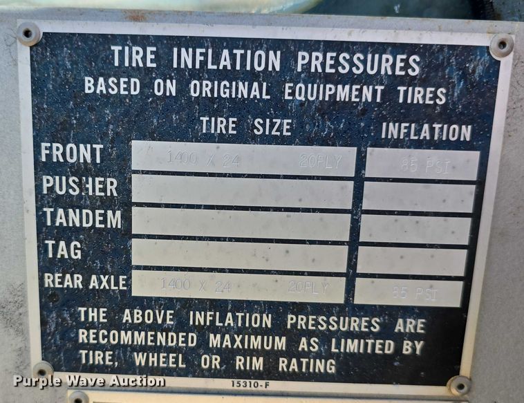 image for item DT6945 1981 Oshkosh WT-2206 snowblower truck