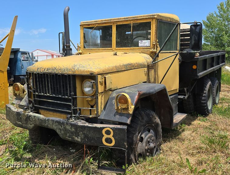 image for item DT6947 1972 AM General dump flatbed truck