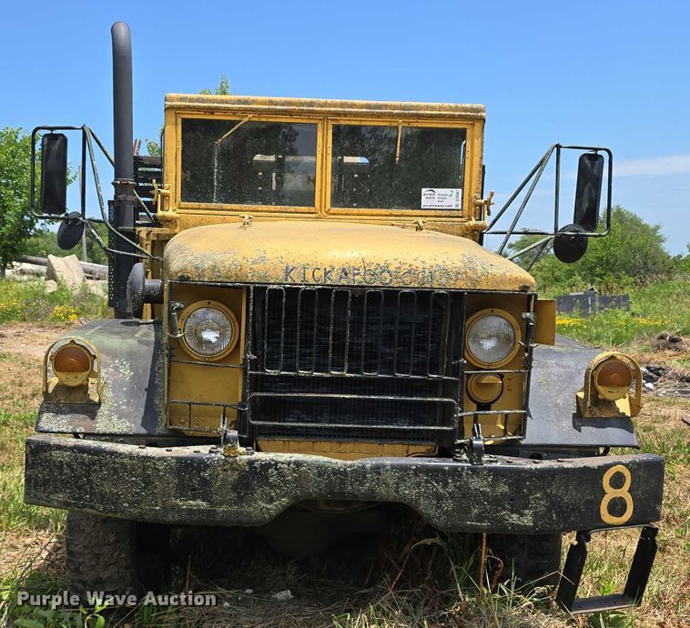 image for item DT6947 1972 AM General dump flatbed truck