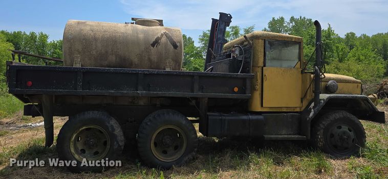 image for item DT6947 1972 AM General dump flatbed truck
