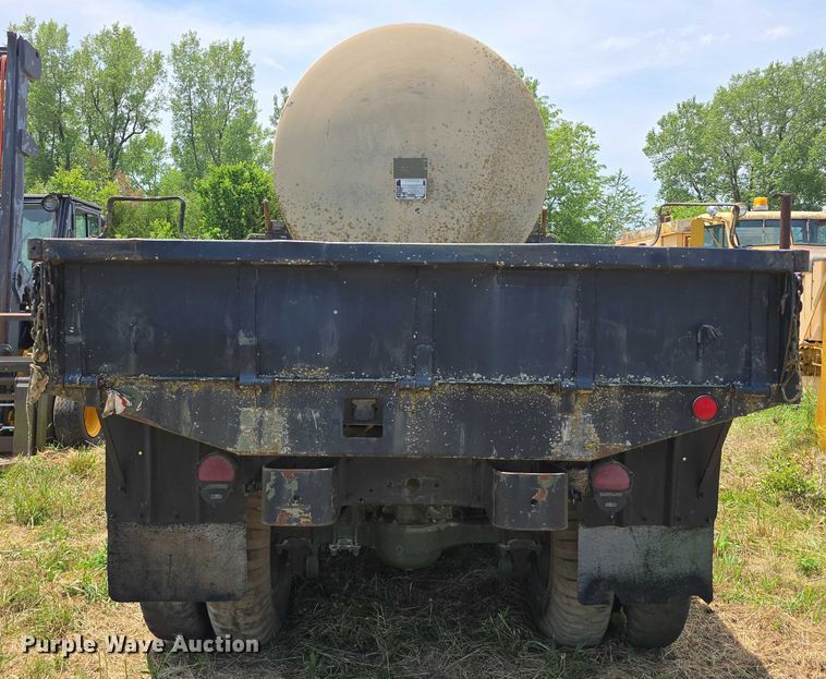 image for item DT6947 1972 AM General dump flatbed truck