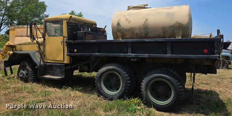 image for item DT6947 1972 AM General dump flatbed truck