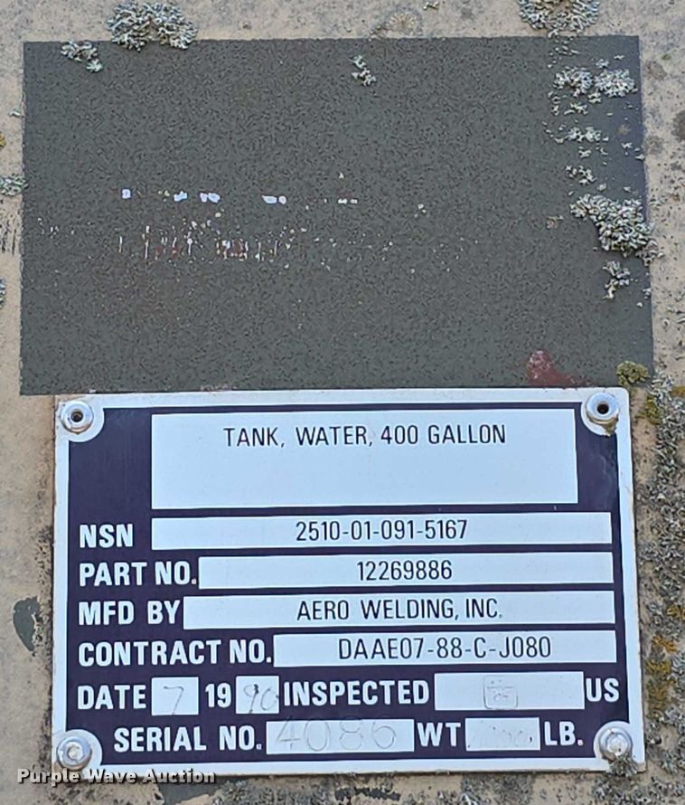 image for item DT6947 1972 AM General dump flatbed truck