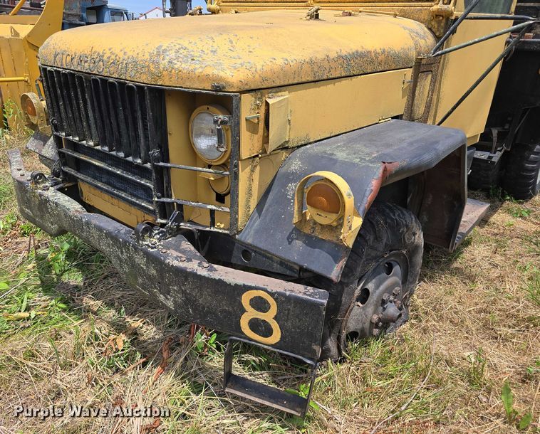 image for item DT6947 1972 AM General dump flatbed truck