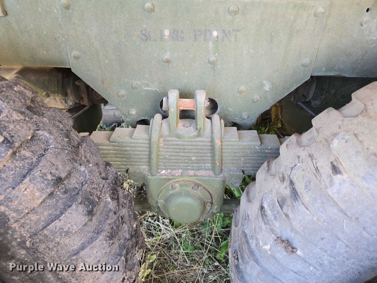 image for item DT6947 1972 AM General dump flatbed truck