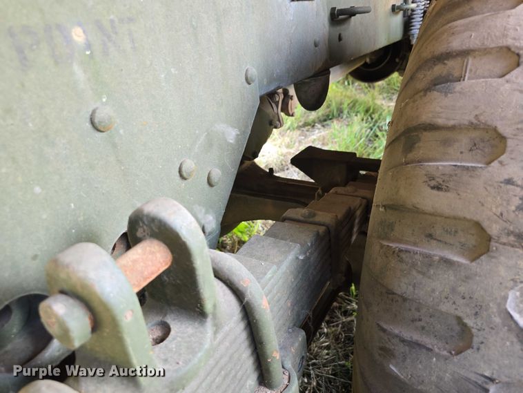 image for item DT6947 1972 AM General dump flatbed truck