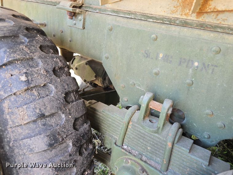 image for item DT6947 1972 AM General dump flatbed truck