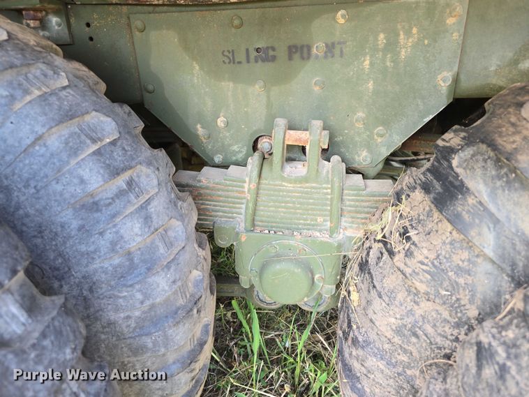 image for item DT6947 1972 AM General dump flatbed truck