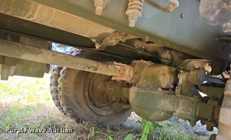 image for item DT6947 1972 AM General dump flatbed truck