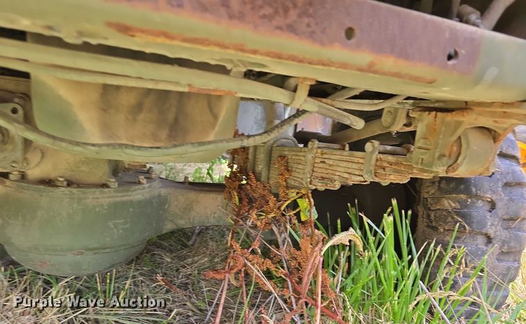 image for item DT6947 1972 AM General dump flatbed truck