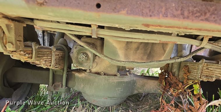 image for item DT6947 1972 AM General dump flatbed truck