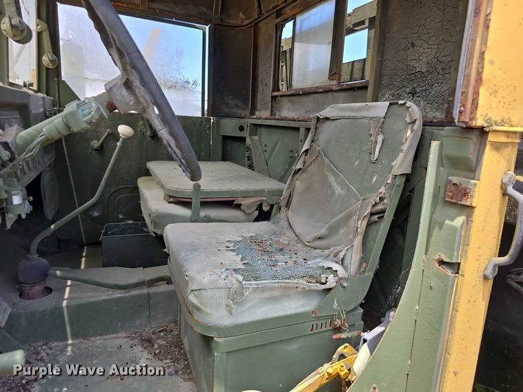 image for item DT6947 1972 AM General dump flatbed truck