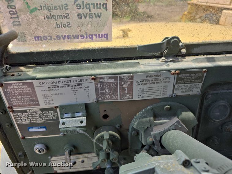 image for item DT6947 1972 AM General dump flatbed truck