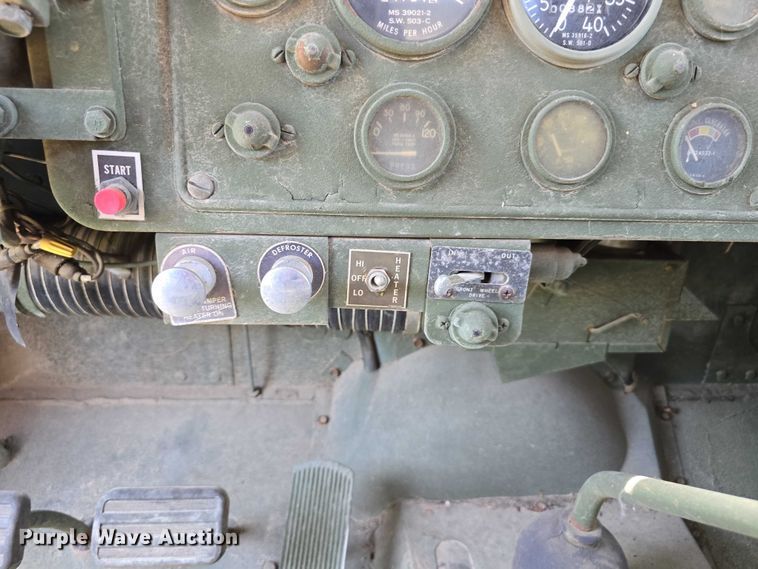 image for item DT6947 1972 AM General dump flatbed truck