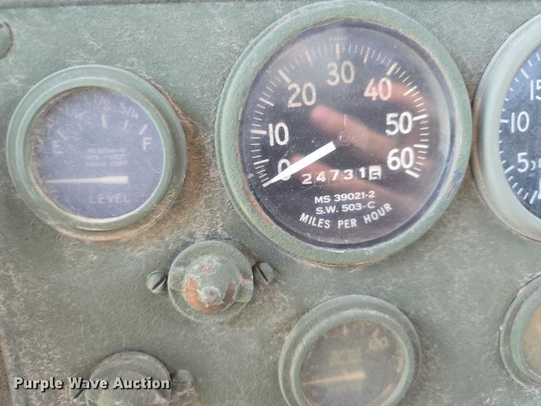 image for item DT6947 1972 AM General dump flatbed truck