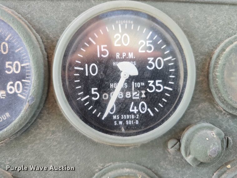 image for item DT6947 1972 AM General dump flatbed truck