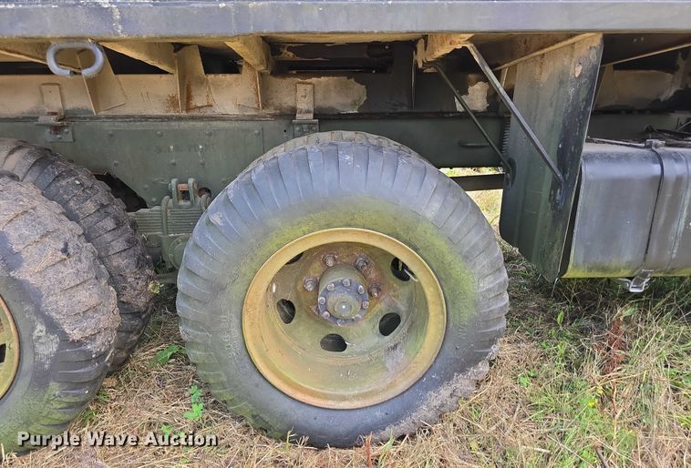 image for item DT6947 1972 AM General dump flatbed truck