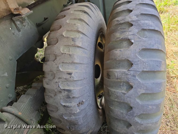 image for item DT6947 1972 AM General dump flatbed truck