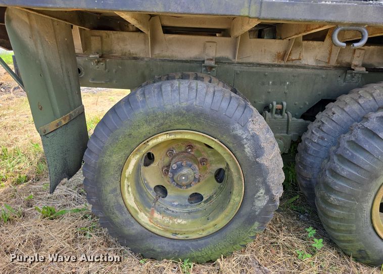 image for item DT6947 1972 AM General dump flatbed truck