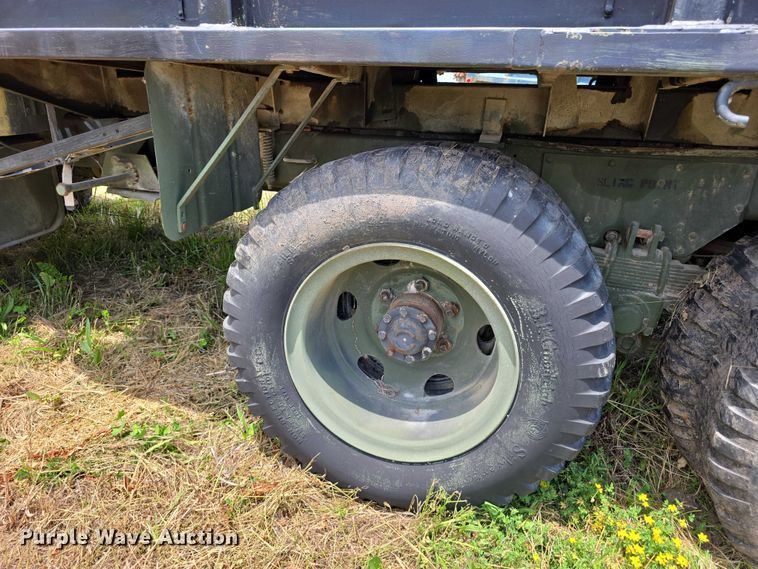 image for item DT6947 1972 AM General dump flatbed truck