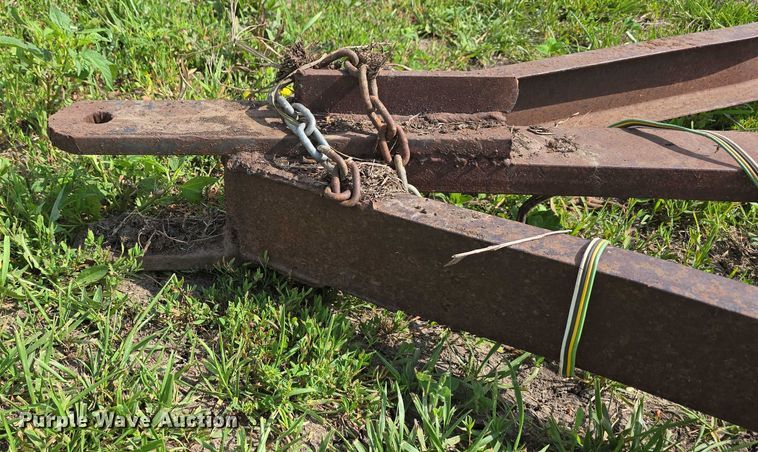 image for item DT6960 Shop built  hay trailer