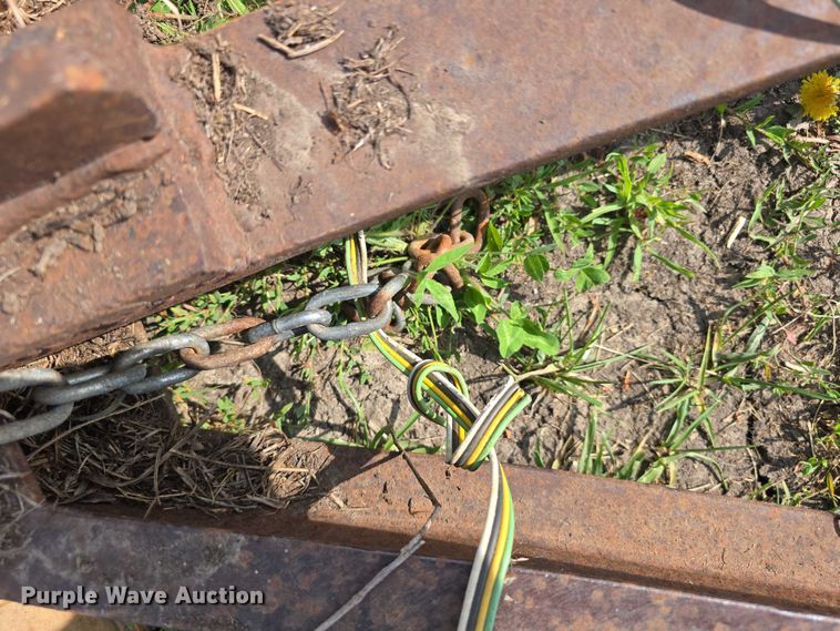 image for item DT6960 Shop built  hay trailer