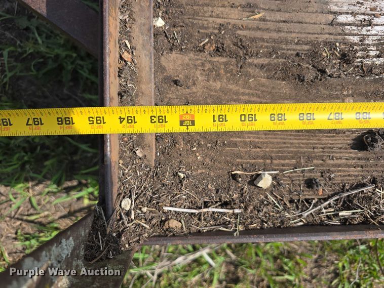 image for item DT6960 Shop built  hay trailer