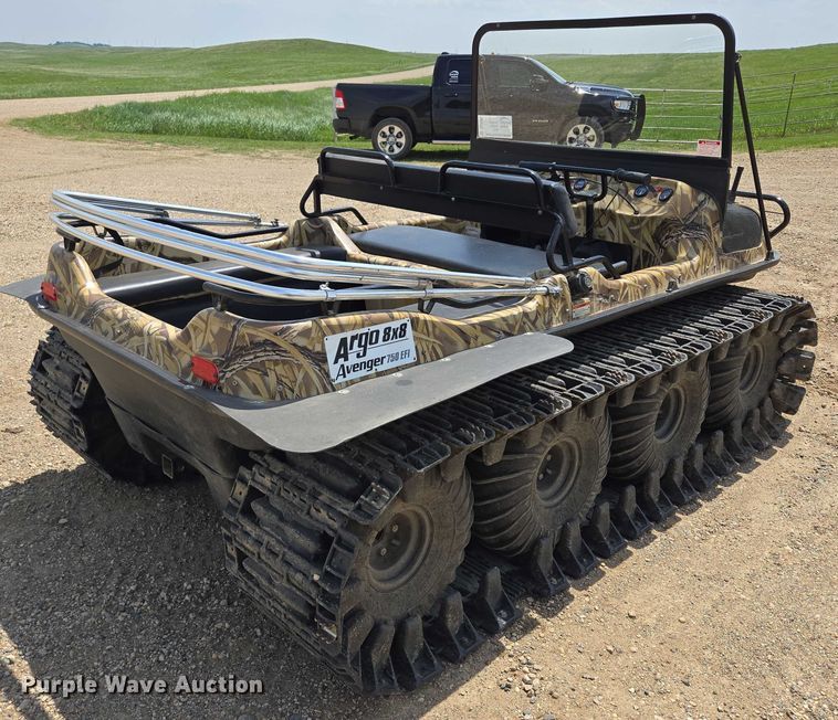 image for item DT7205 2008 Argo Avenger 750 EFI amphibious vehicle
