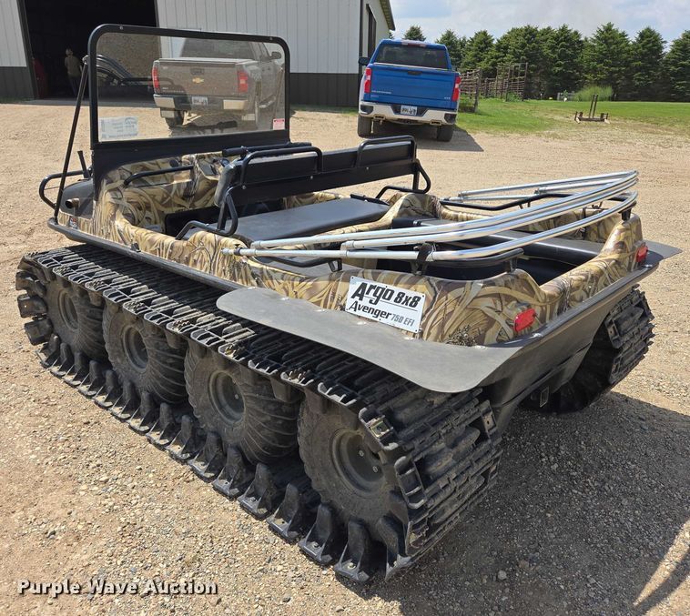 image for item DT7205 2008 Argo Avenger 750 EFI amphibious vehicle