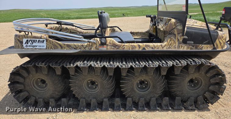 image for item DT7205 2008 Argo Avenger 750 EFI amphibious vehicle