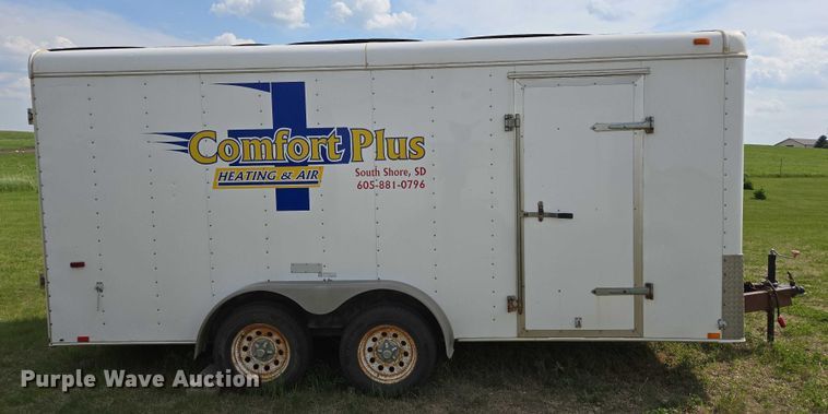 image for item DT7208 2005 Interstate enclosed cargo trailer