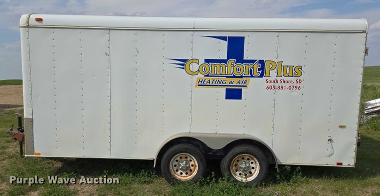 image for item DT7208 2005 Interstate enclosed cargo trailer