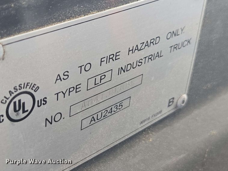 image for item DU7760 UniCarriers CFS40 forklift