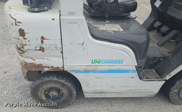 image for item DU7764 2016 UniCarriers PF50 forklift