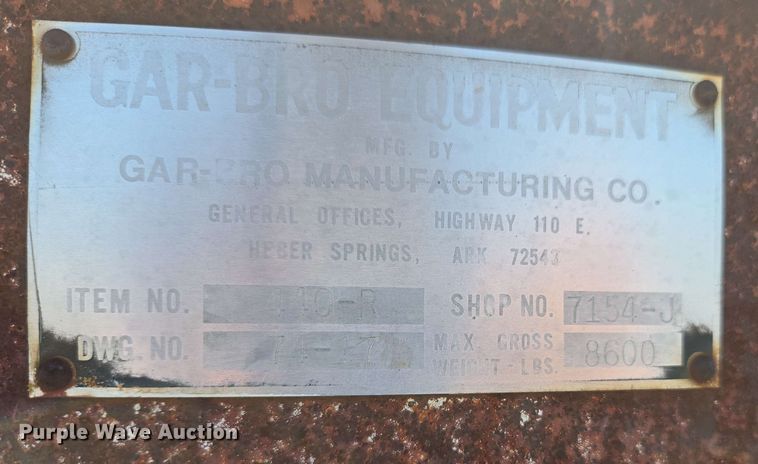 image for item DU7781 Gar-bro concrete bucket