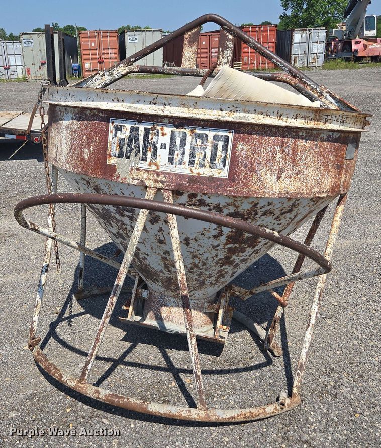 image for item DU7782 Gar-Bro concrete bucket