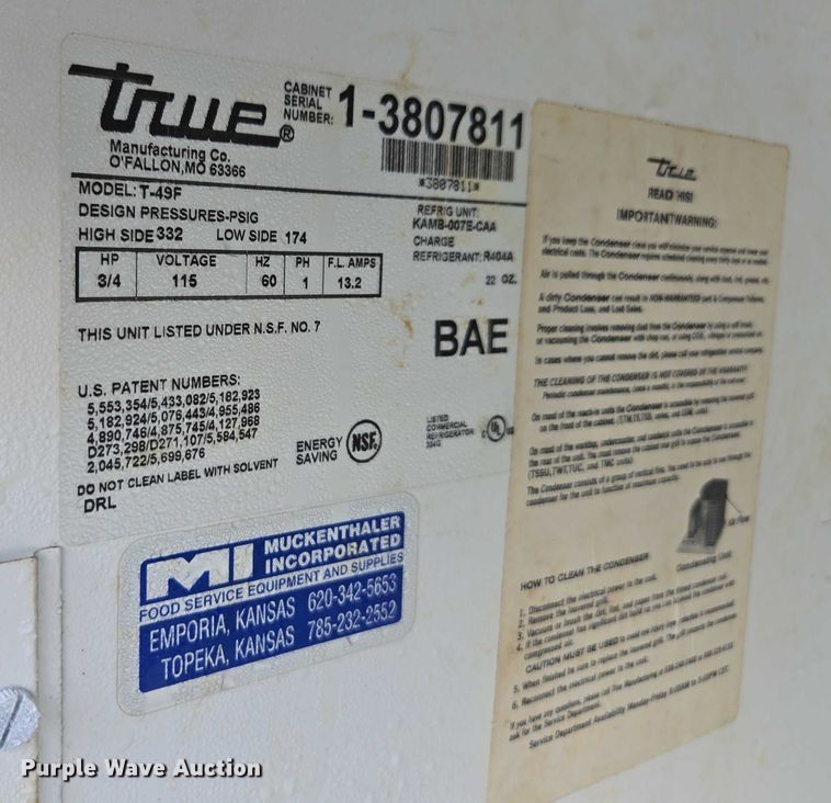 image for item DU7785 (3) refrigerators