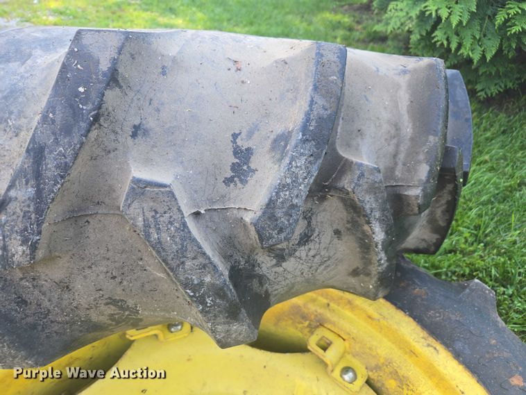 image for item DU7786 (2) 12.4-28 firestone tires and wheels