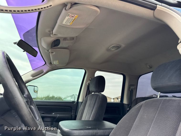 image for item DV2744 2003 Dodge Ram 2500 SLT Quad Cab pickup truck