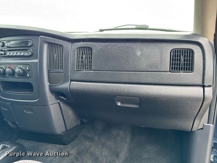 image for item DV2744 2003 Dodge Ram 2500 SLT Quad Cab pickup truck