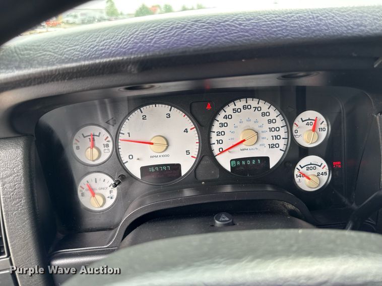 image for item DV2744 2003 Dodge Ram 2500 SLT Quad Cab pickup truck