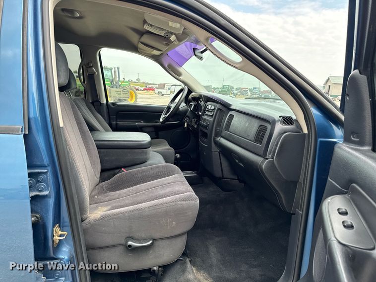 image for item DV2744 2003 Dodge Ram 2500 SLT Quad Cab pickup truck