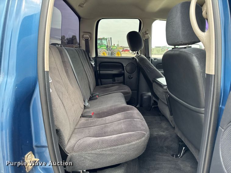 image for item DV2744 2003 Dodge Ram 2500 SLT Quad Cab pickup truck