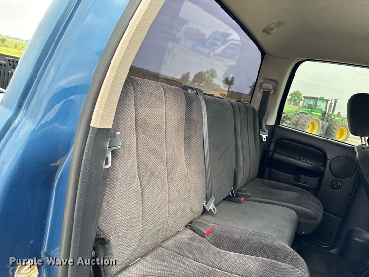 image for item DV2744 2003 Dodge Ram 2500 SLT Quad Cab pickup truck