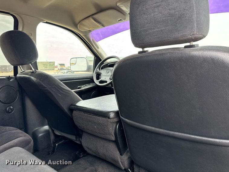 image for item DV2744 2003 Dodge Ram 2500 SLT Quad Cab pickup truck