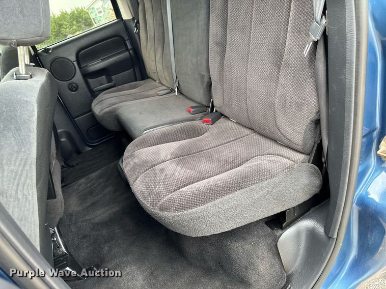 image for item DV2744 2003 Dodge Ram 2500 SLT Quad Cab pickup truck